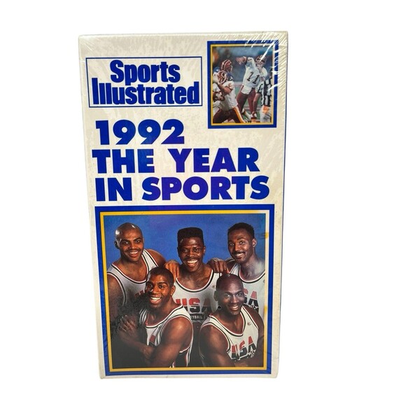 1992 Sports Illustrated VHS Vintage HBO Sports The Year In Sports Sealed - Picture 1 of 9